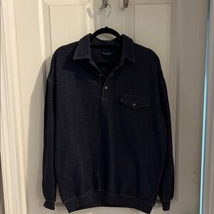 Safe Harbor Men’s size large collared pullover shirt/sweatshirt